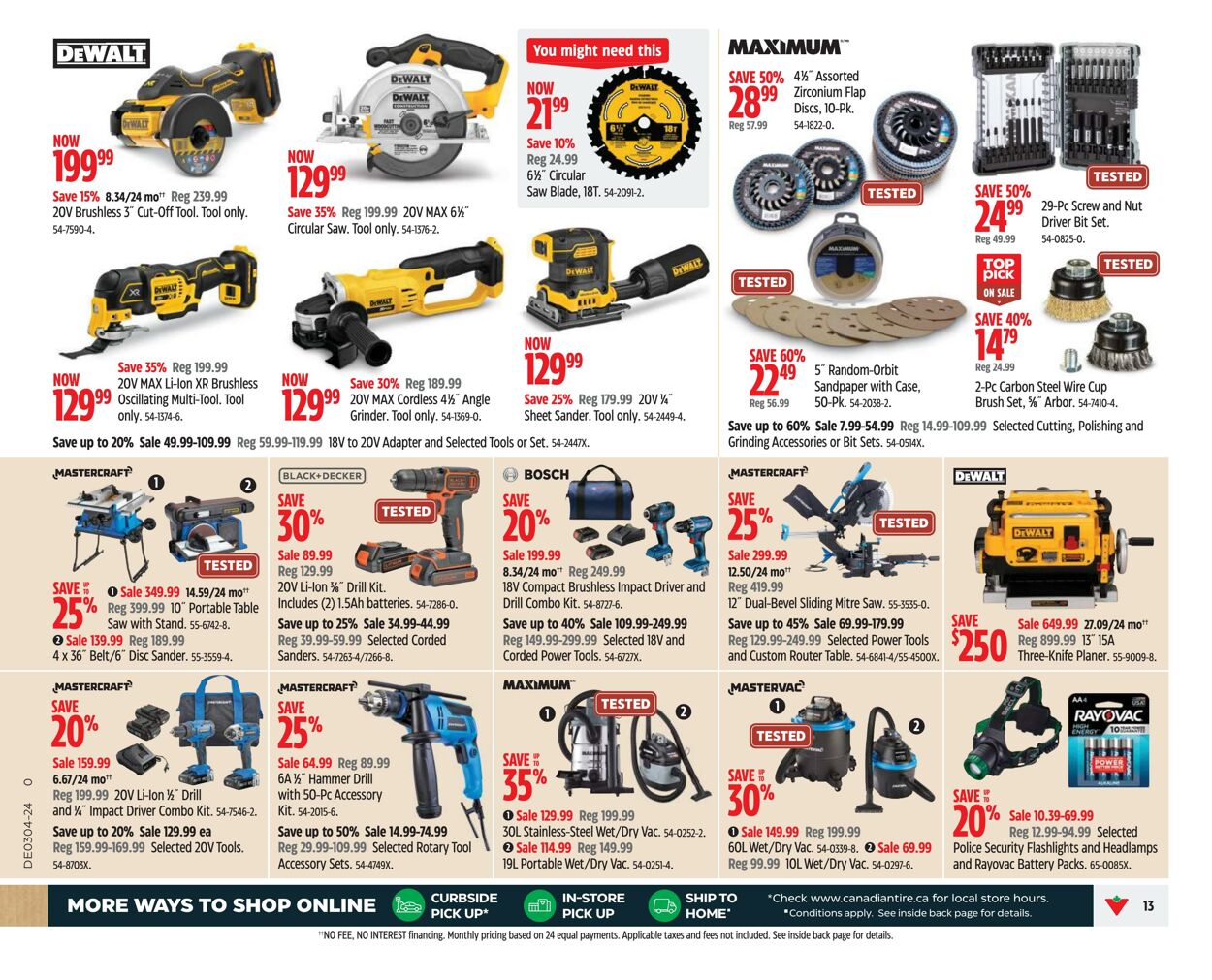 Canadian Tire Promotional Flyer Valid From 18 01 To 24 01 Page Nb   6679494f11e5 