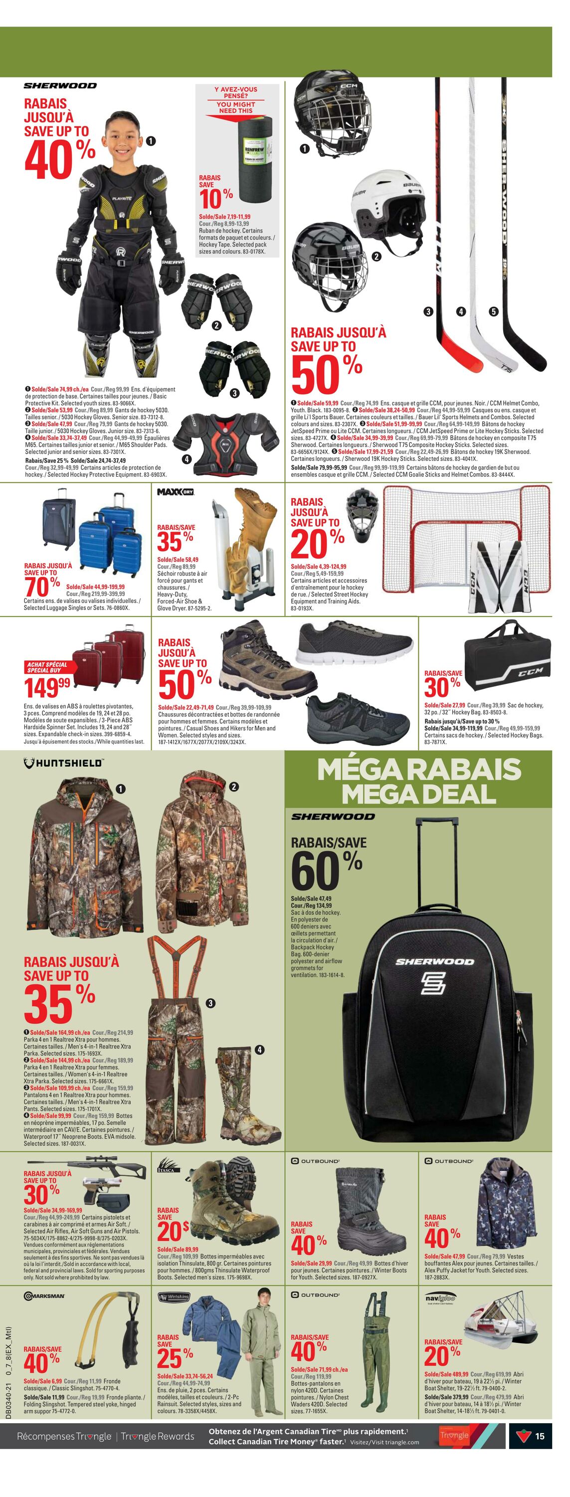 Flyer Canadian Tire 30.09.2021 - 07.10.2021