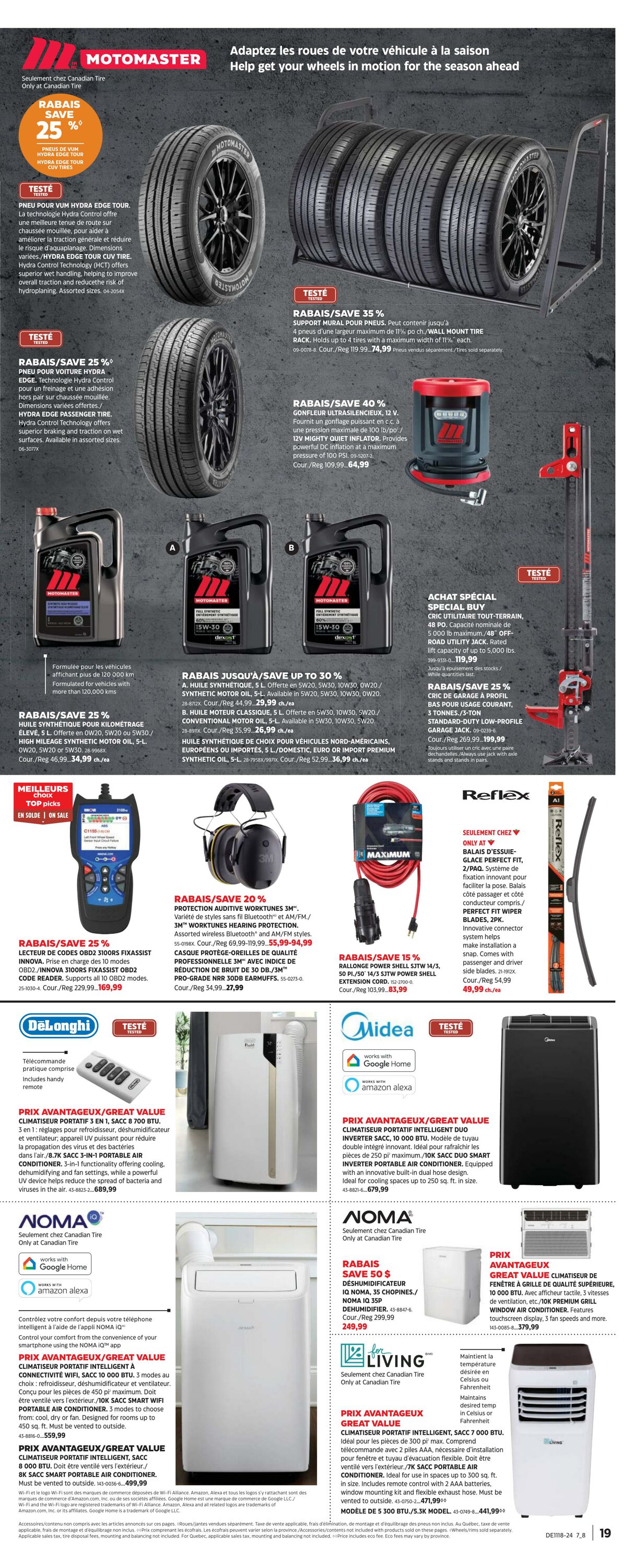 Flyer Canadian Tire 25.04.2024 - 15.05.2024