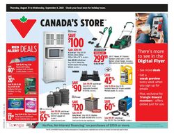 Flyer Canadian Tire 31.08.2023 - 06.09.2023
