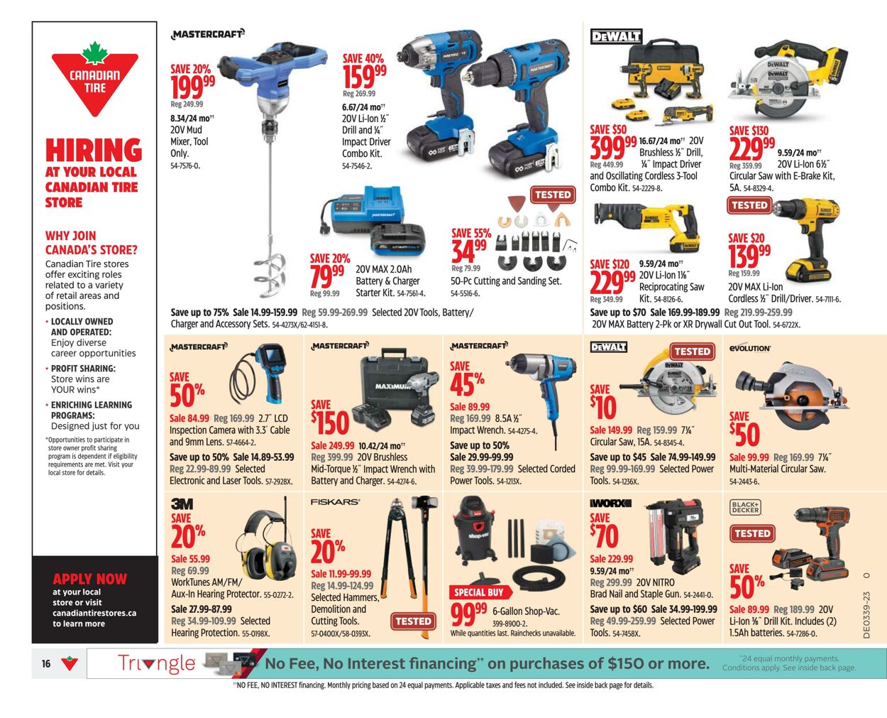 Flyer Canadian Tire 21.09.2023 - 27.09.2023