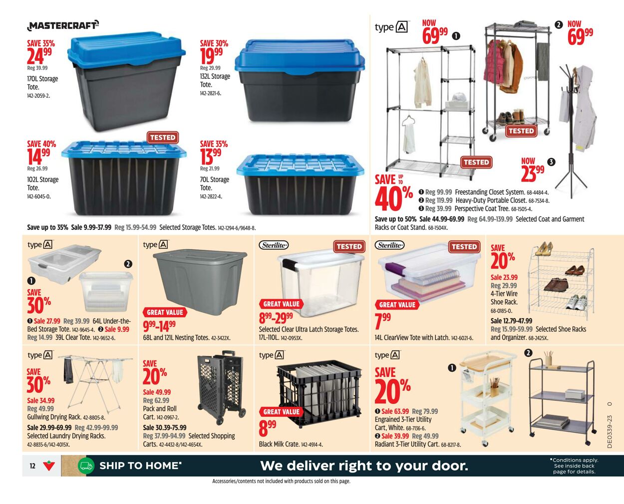 Flyer Canadian Tire 21.09.2023 - 27.09.2023