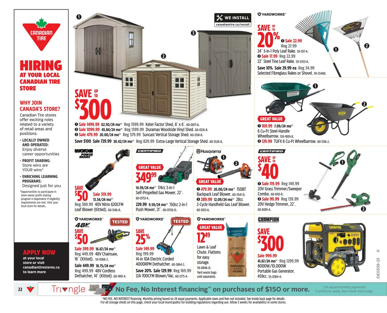 Flyer Canadian Tire 21.09.2023 - 27.09.2023