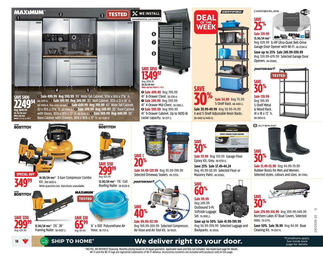 Flyer Canadian Tire 21.09.2023 - 27.09.2023