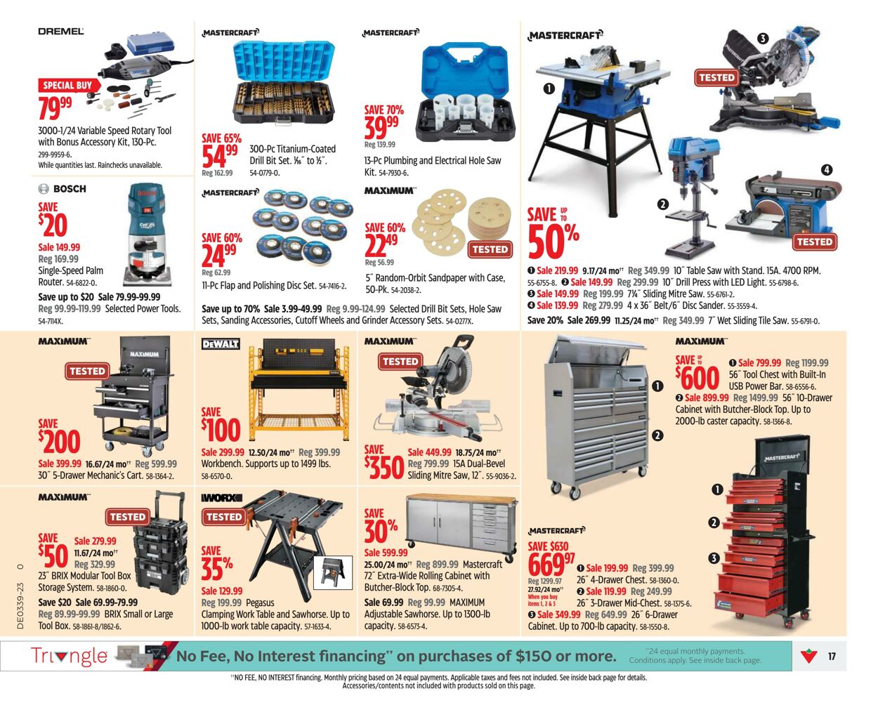 Flyer Canadian Tire 21.09.2023 - 27.09.2023