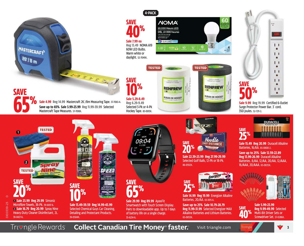 Flyer Canadian Tire 21.09.2023 - 27.09.2023