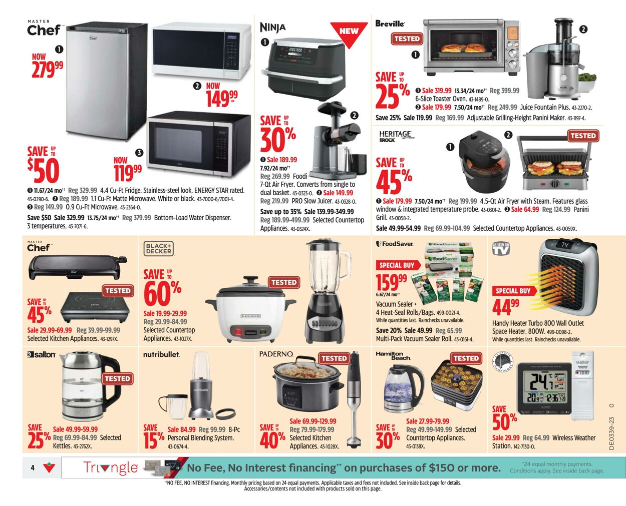 Flyer Canadian Tire 21.09.2023 - 27.09.2023