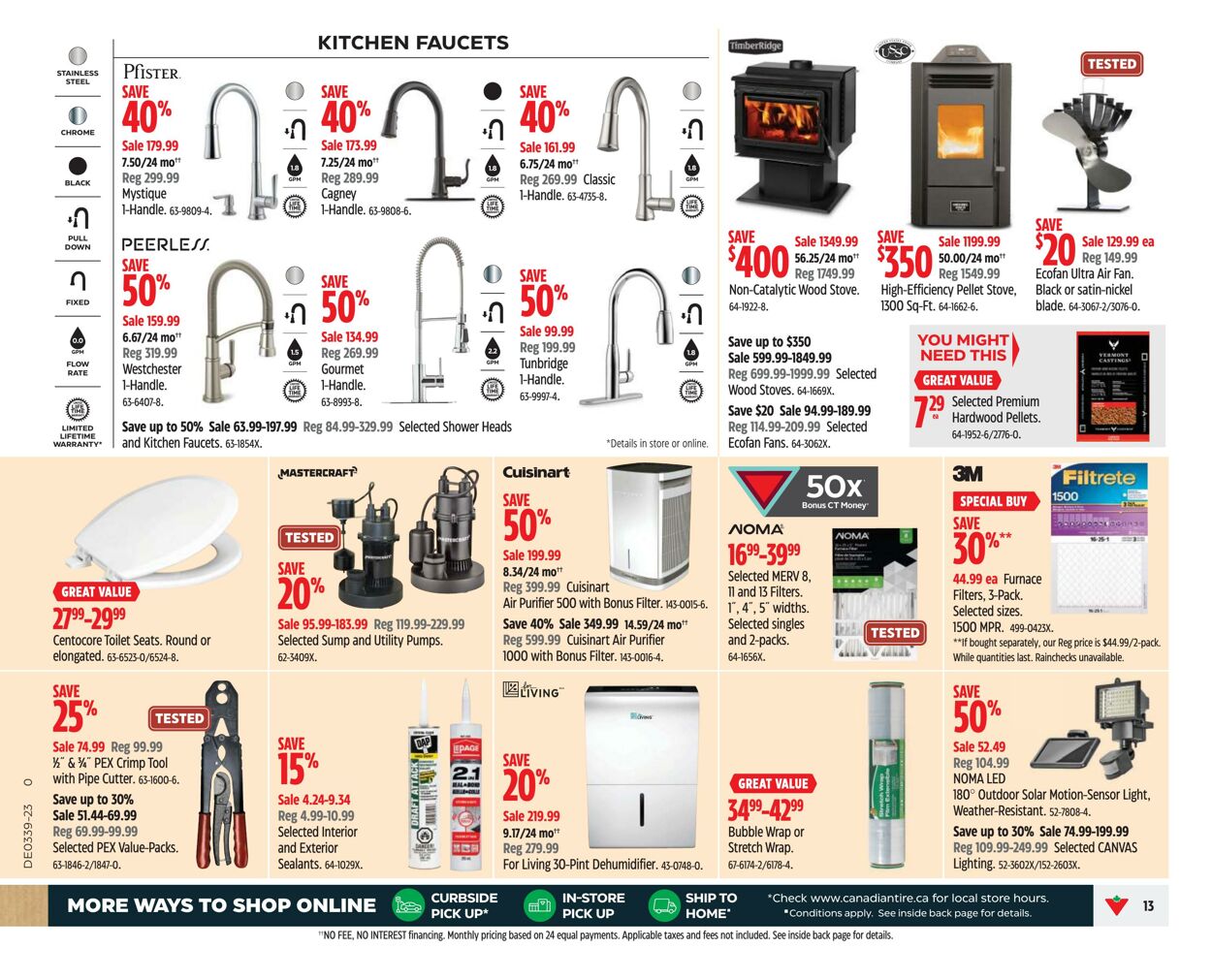 Flyer Canadian Tire 21.09.2023 - 27.09.2023