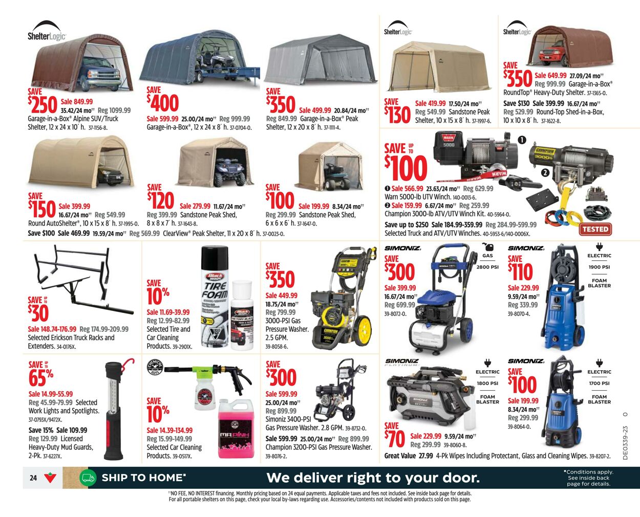 Flyer Canadian Tire 21.09.2023 - 27.09.2023