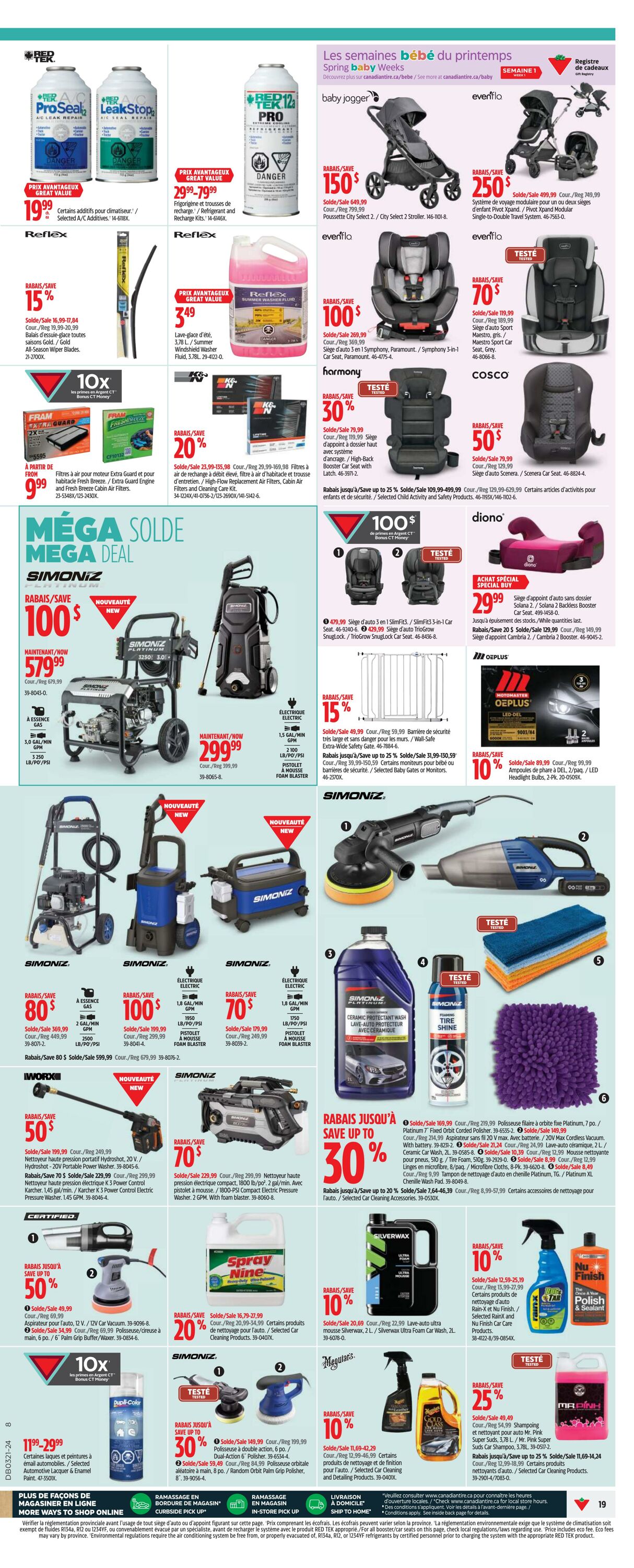 Flyer Canadian Tire 16.05.2024 - 23.05.2024