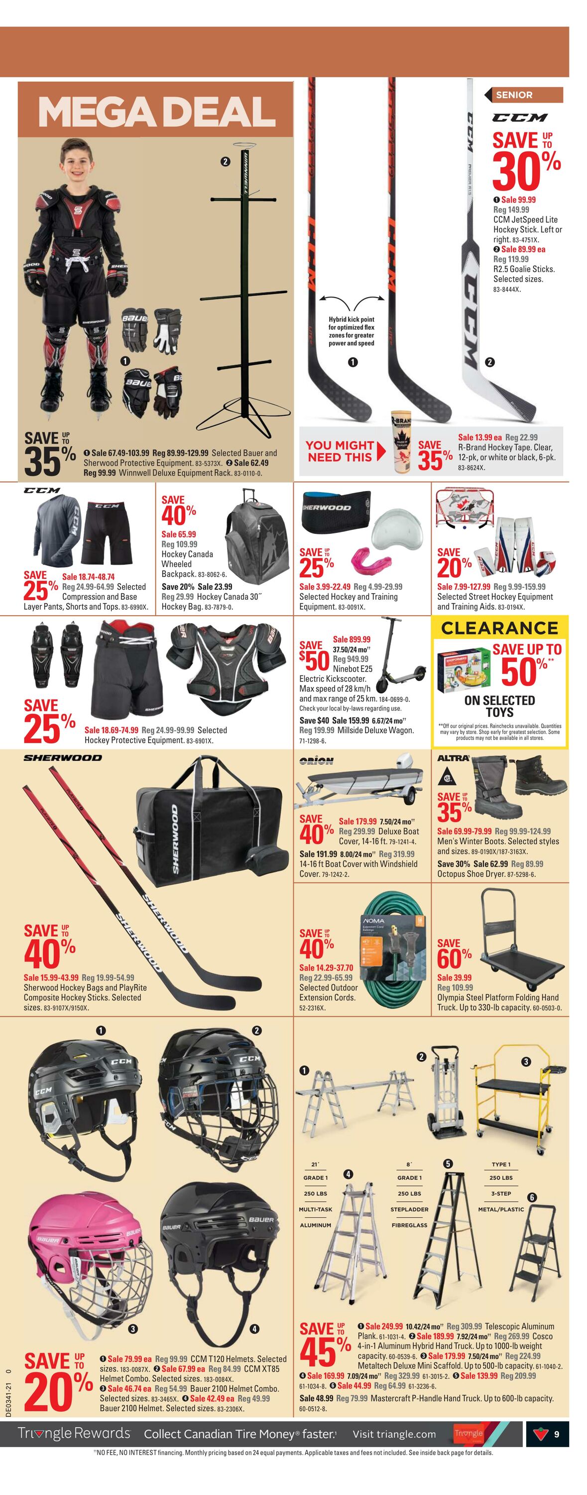 Flyer Canadian Tire 08.10.2021 - 14.10.2021