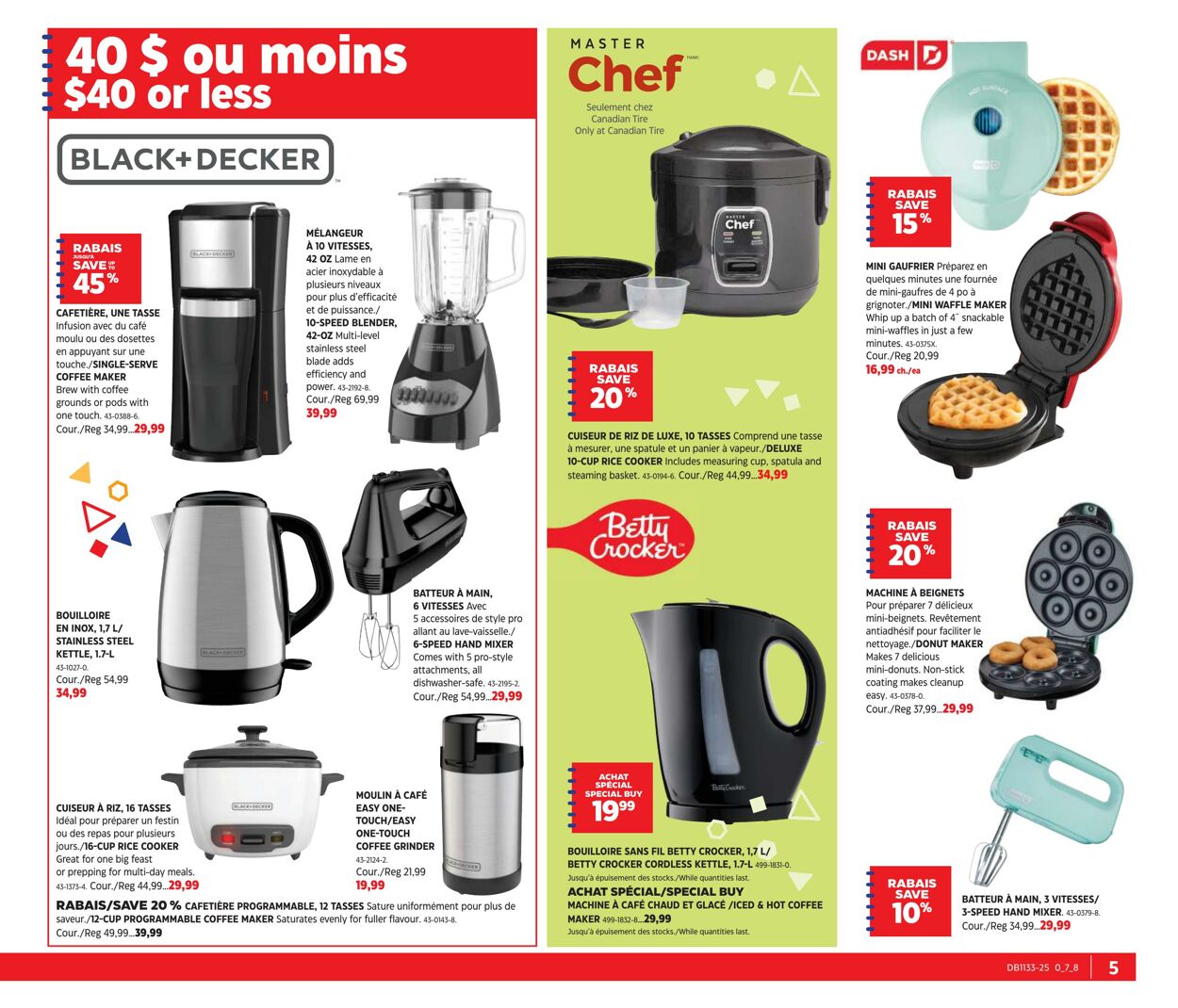 Flyer Canadian Tire 07.08.2025 - 27.08.2025