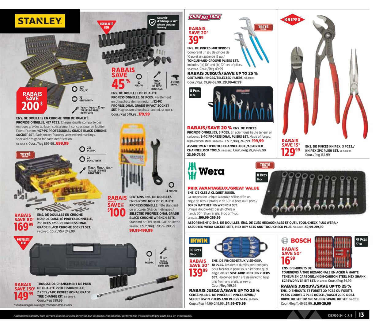 Flyer Canadian Tire 29.08.2024 - 18.09.2024