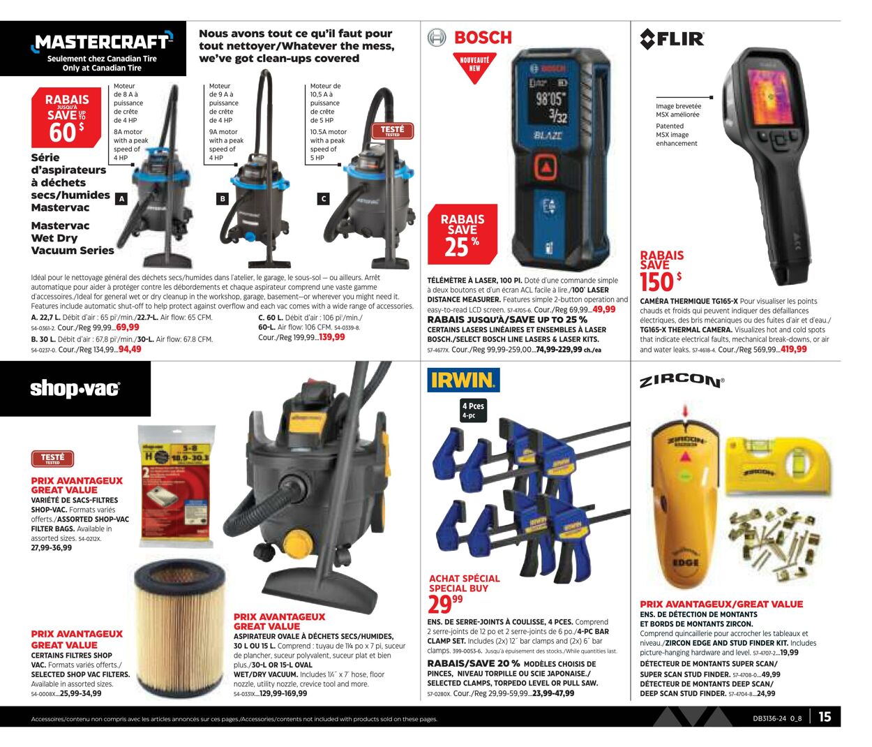 Flyer Canadian Tire 29.08.2024 - 18.09.2024