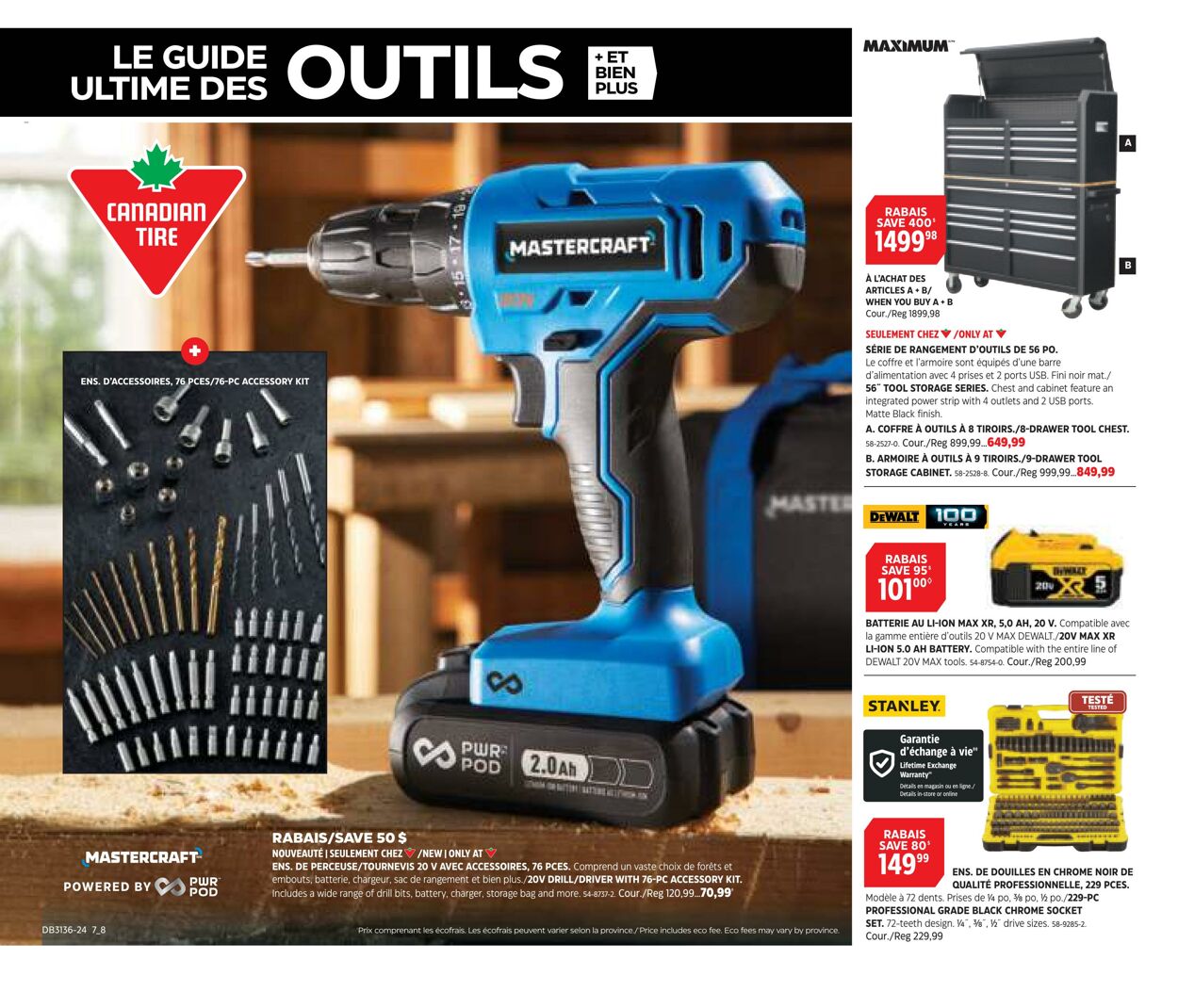 Flyer Canadian Tire - CanadianTire 29 Aug 2024 - 18 Sep 2024