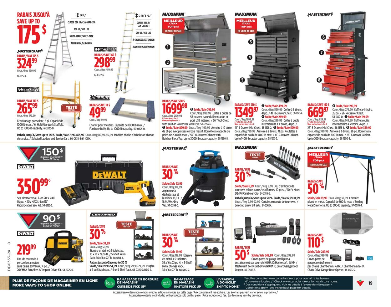 Flyer Canadian Tire 22.08.2024 - 28.08.2024