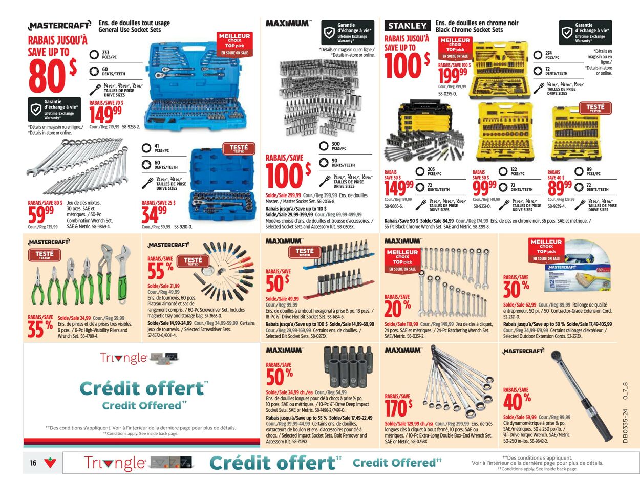 Flyer Canadian Tire 22.08.2024 - 28.08.2024