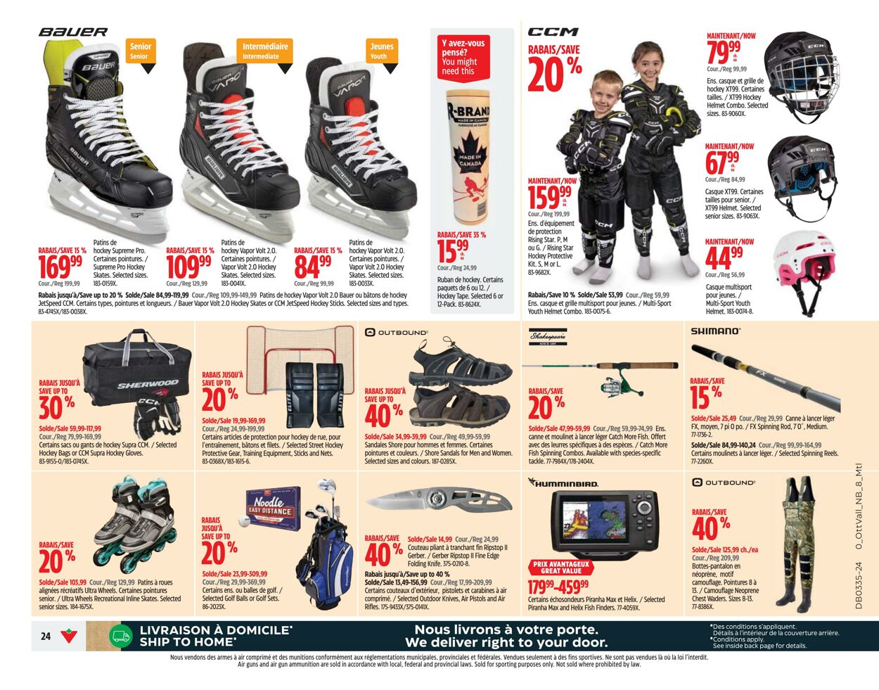 Flyer Canadian Tire 22.08.2024 - 28.08.2024