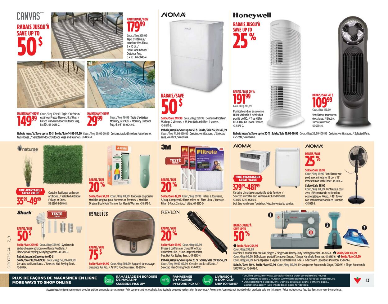 Flyer Canadian Tire 22.08.2024 - 28.08.2024