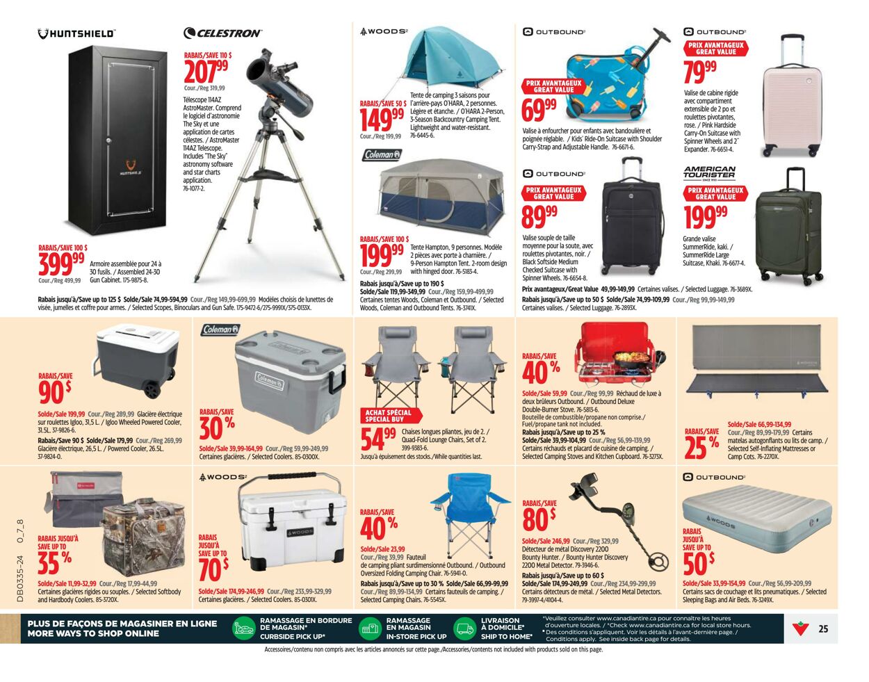 Flyer Canadian Tire 22.08.2024 - 28.08.2024