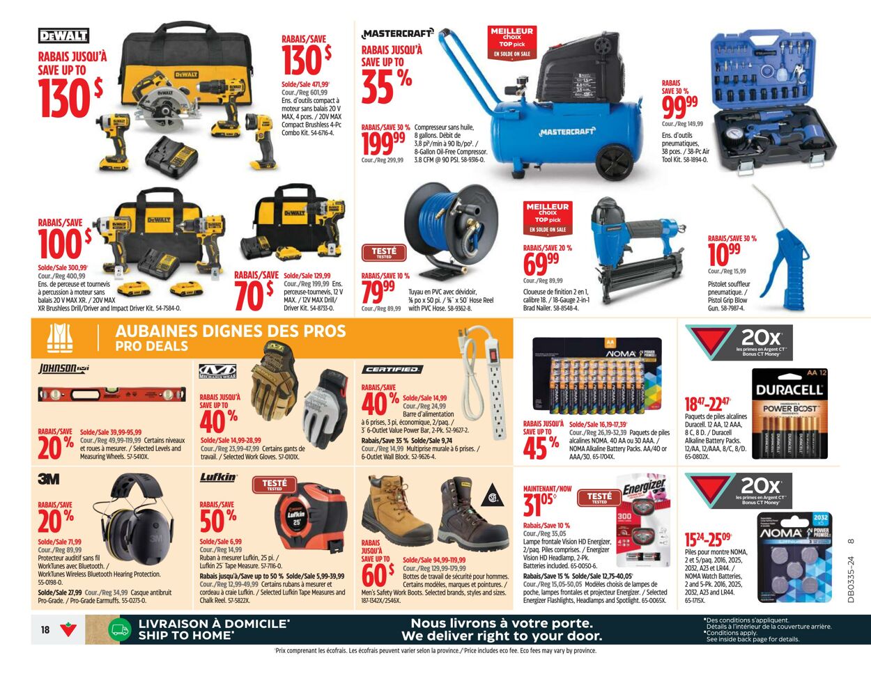 Flyer Canadian Tire 22.08.2024 - 28.08.2024