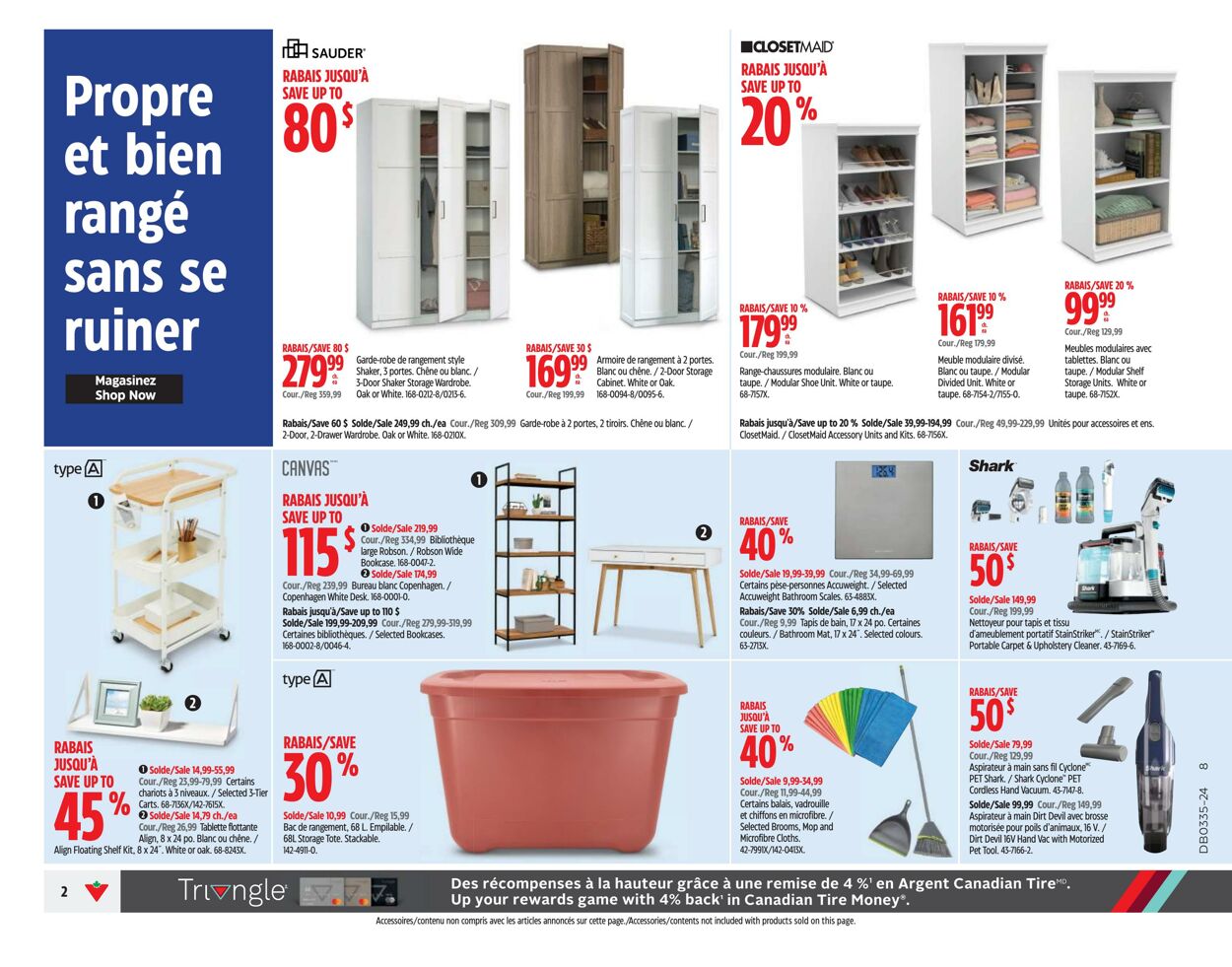 Flyer Canadian Tire 22.08.2024 - 28.08.2024