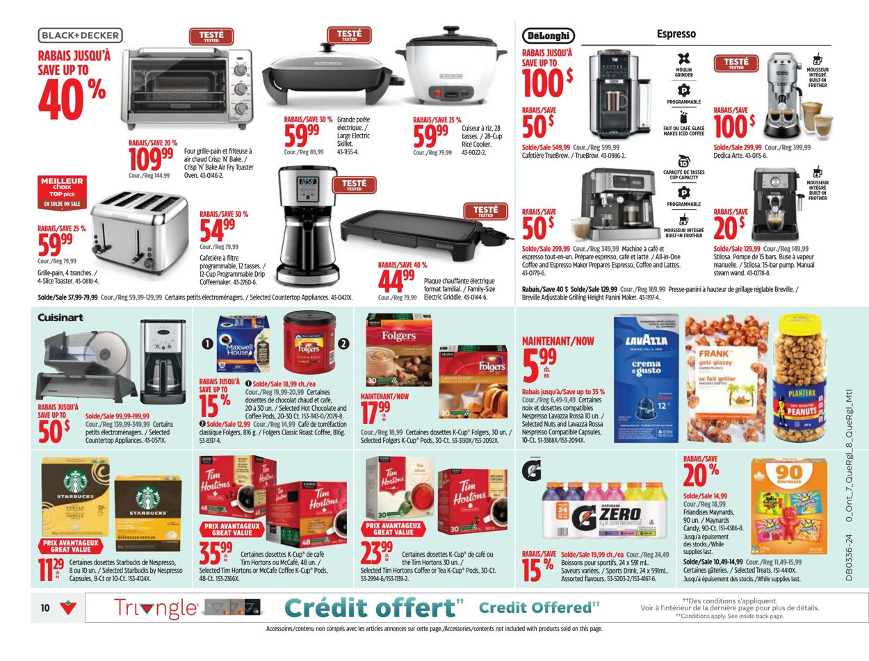 Flyer Canadian Tire 29.08.2024 - 04.09.2024