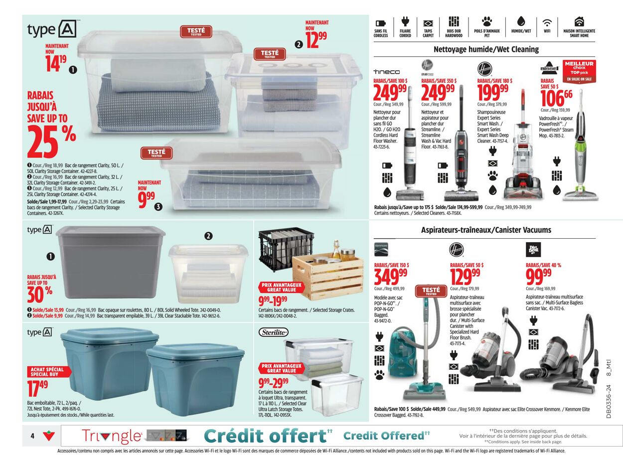 Flyer Canadian Tire 29.08.2024 - 04.09.2024