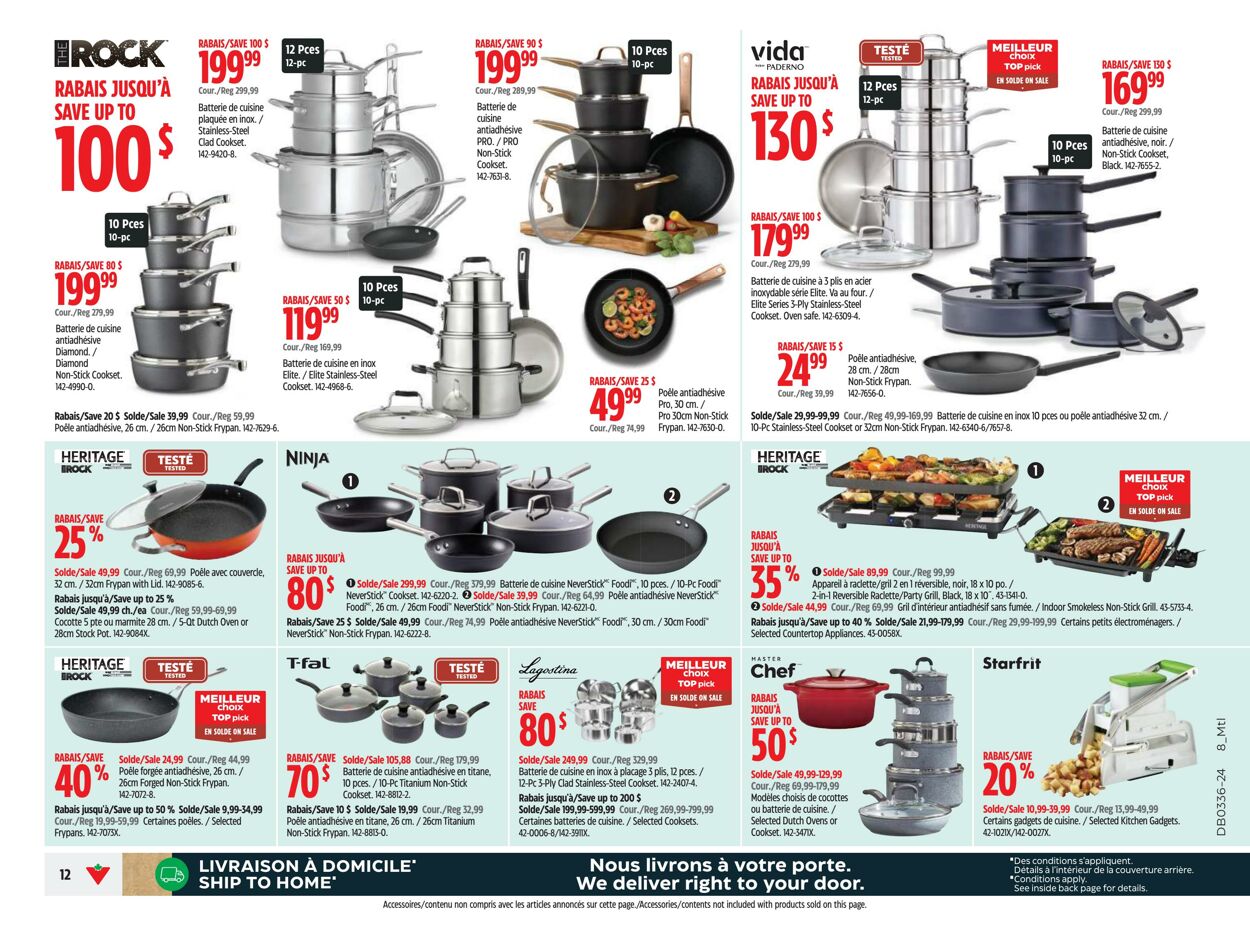 Flyer Canadian Tire 29.08.2024 - 04.09.2024