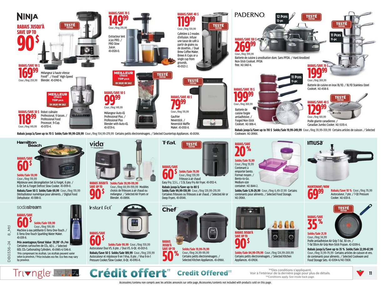 Flyer Canadian Tire 29.08.2024 - 04.09.2024