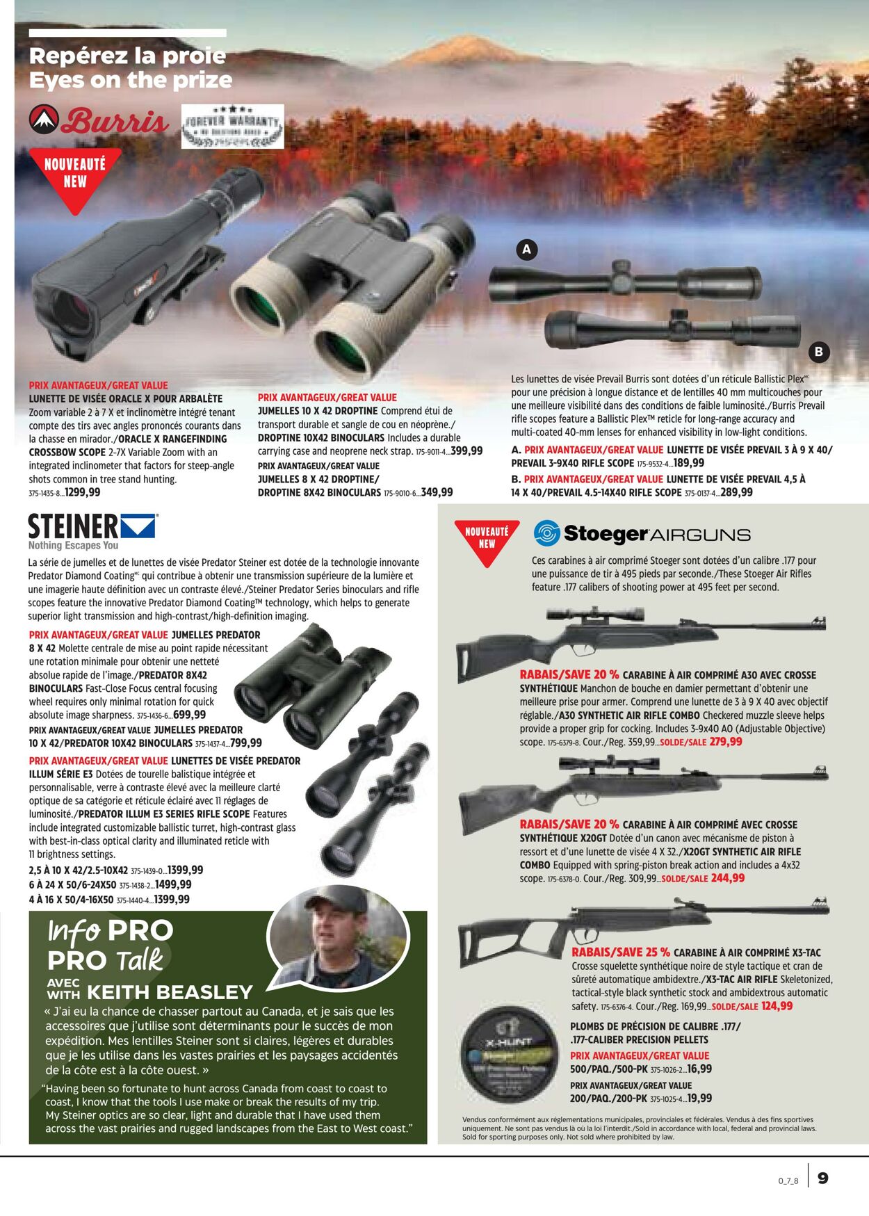 Flyer Canadian Tire 29.08.2024 - 18.09.2024