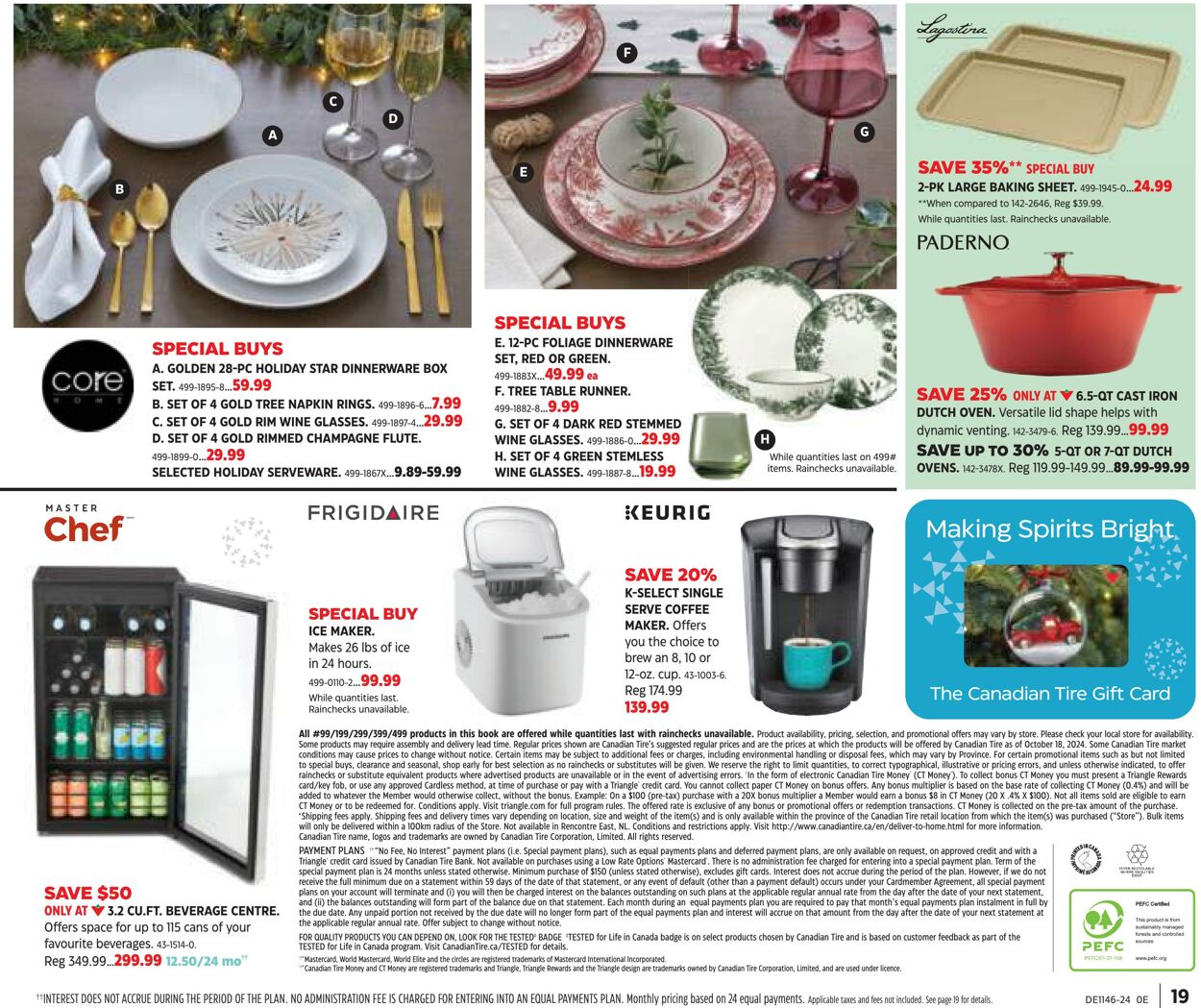 Flyer Canadian Tire 07.11.2024 - 27.11.2024