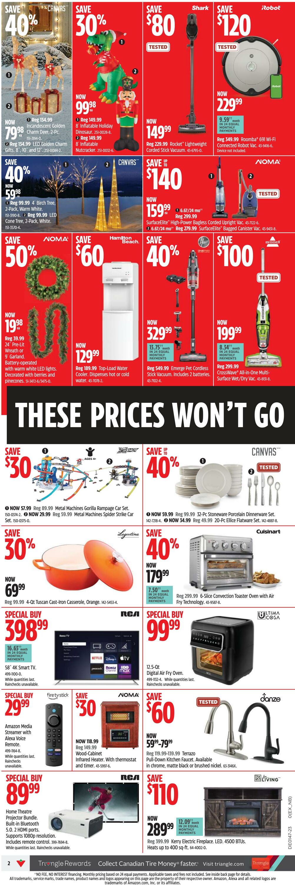 Flyer Canadian Tire 16.11.2023 - 22.11.2023