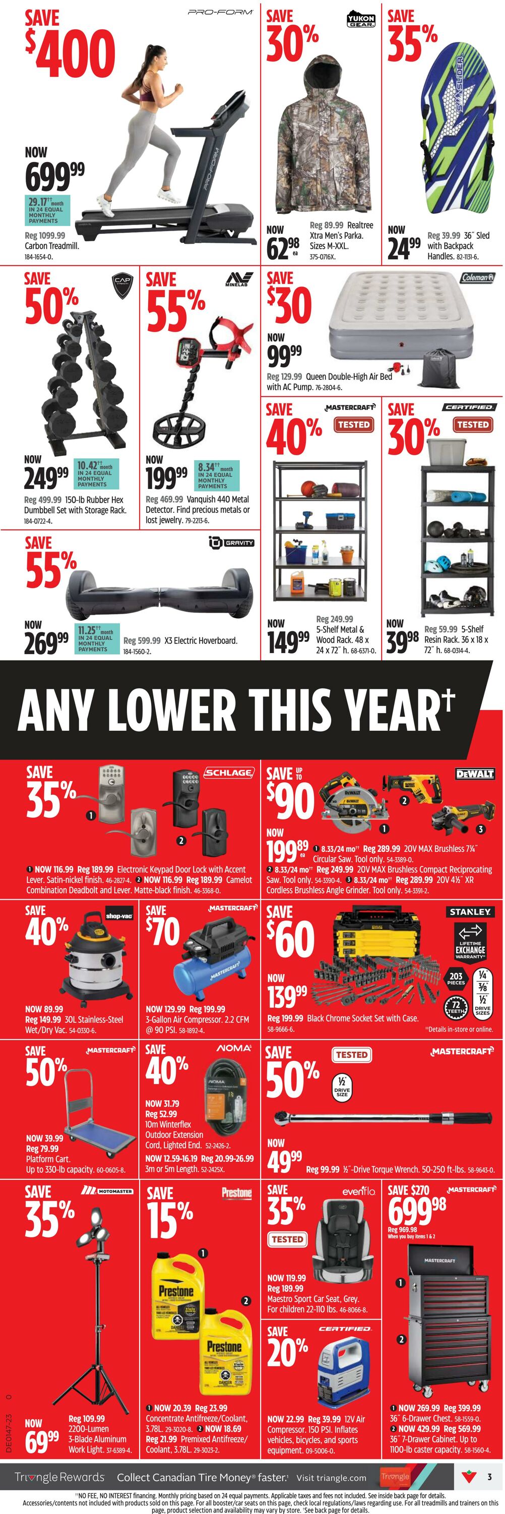 Flyer Canadian Tire 16.11.2023 - 22.11.2023