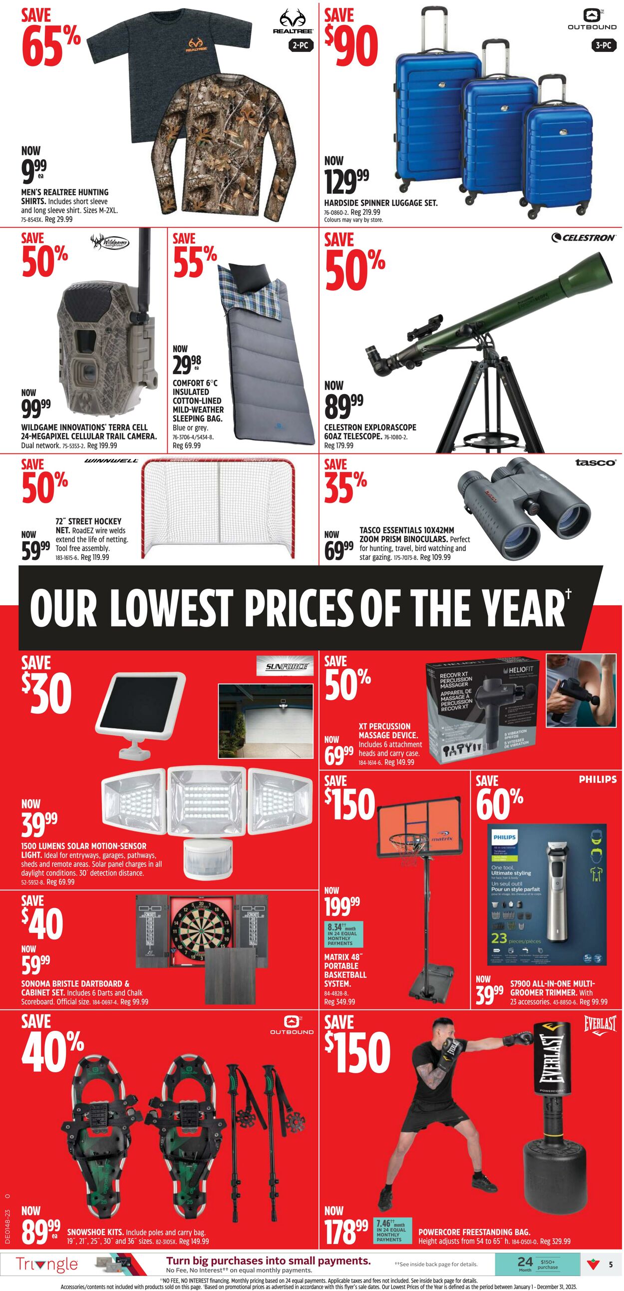 Flyer Canadian Tire 23.11.2023 - 29.11.2023