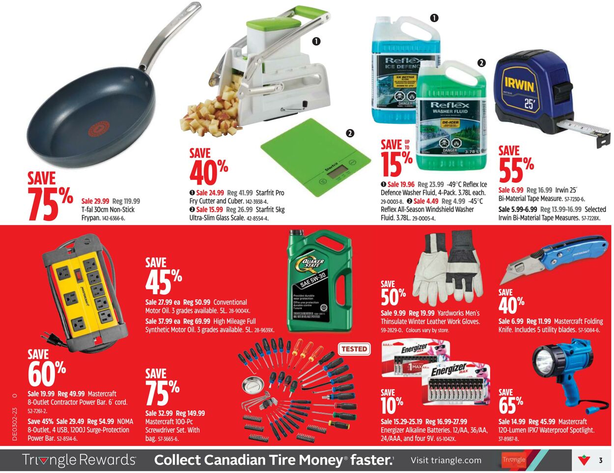 Flyer Canadian Tire 05.01.2023 - 11.01.2023