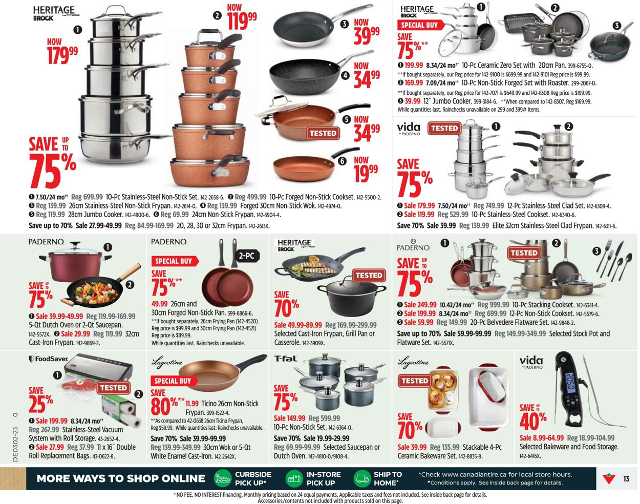 Flyer Canadian Tire 05.01.2023 - 11.01.2023