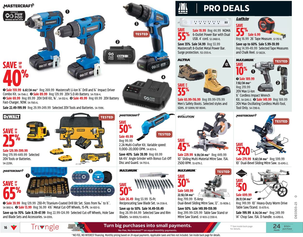 Flyer Canadian Tire 13.01.2023 - 19.01.2023