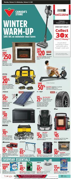 Flyer Canadian Tire 09.02.2023 - 15.02.2023
