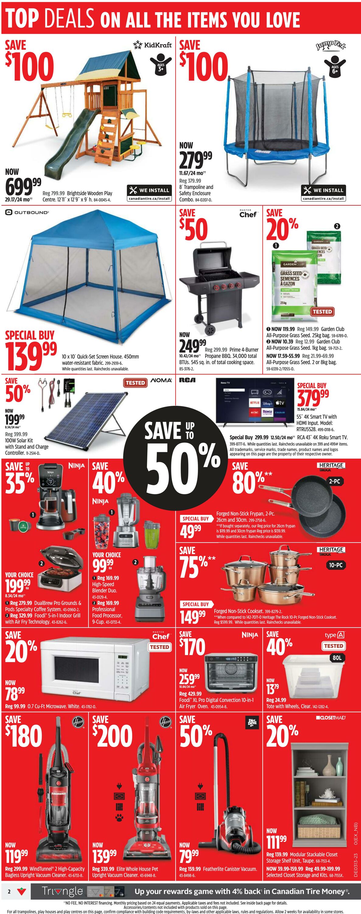 Flyer Canadian Tire 23.03.2023 - 29.03.2023