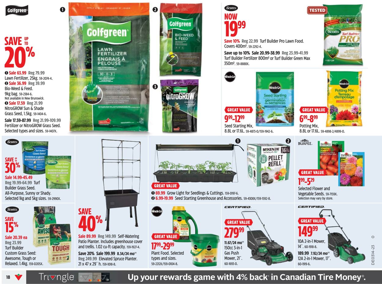 Flyer Canadian Tire 30.03.2023 - 05.04.2023