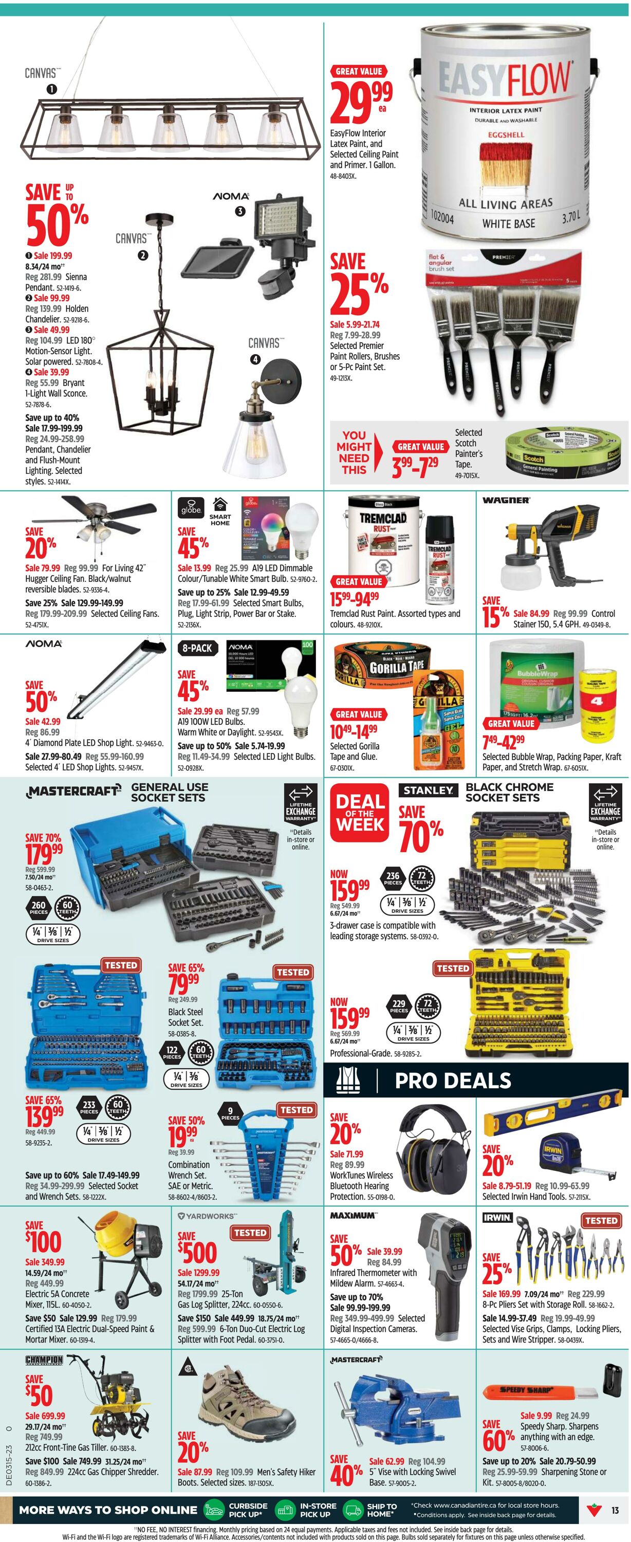 Canadian Tire Promotional Flyer Easter 2024 Valid from 06.04 to 12.
