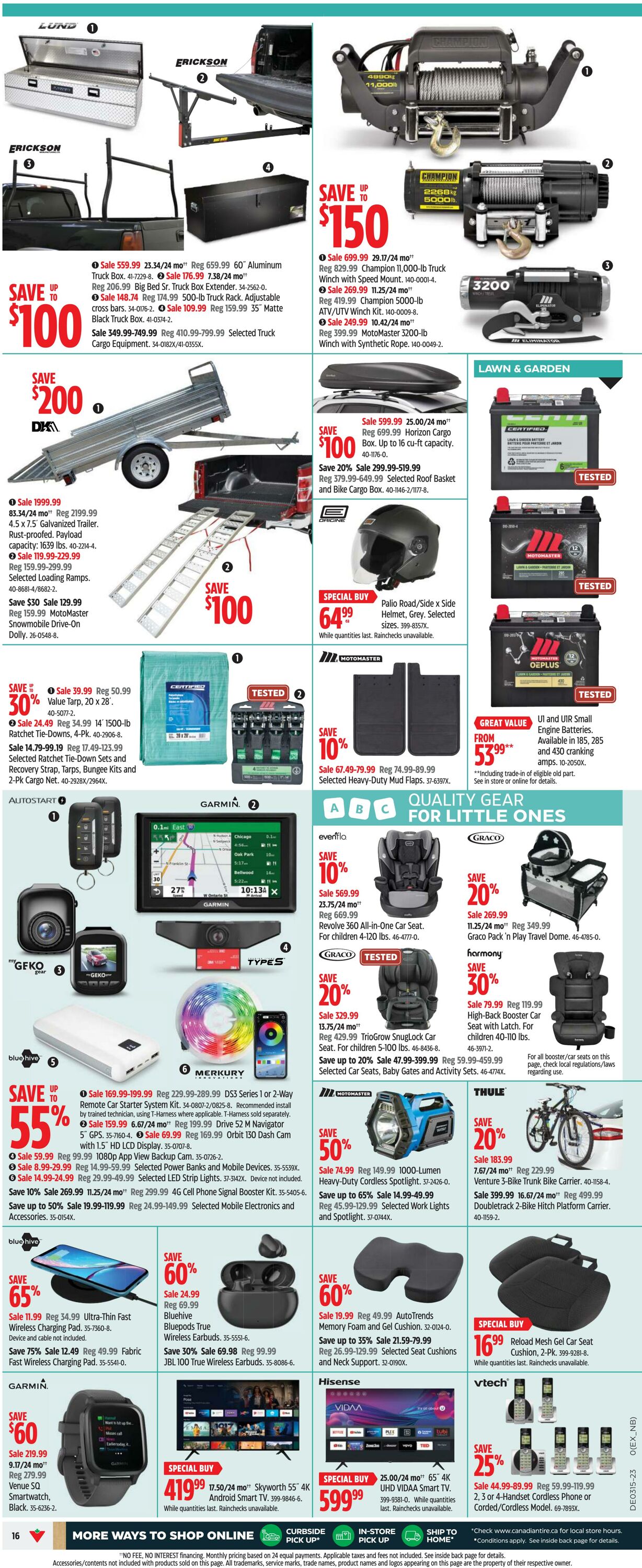 Canadian Tire Promotional Flyer Easter Valid from 06.04 to 12.04