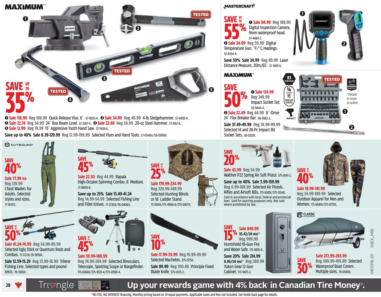 Flyer Canadian Tire 13.04.2023 - 19.04.2023