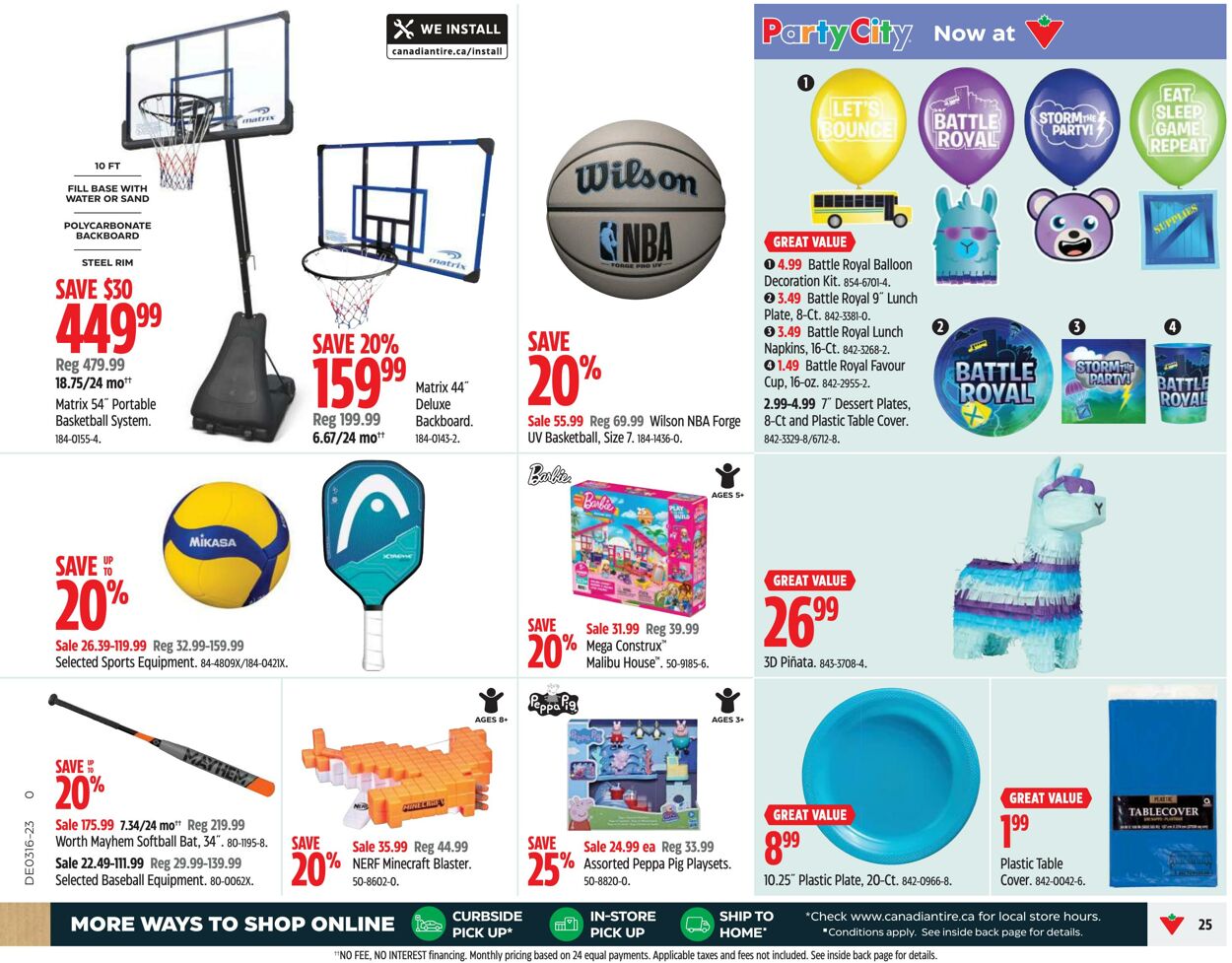 Flyer Canadian Tire 13.04.2023 - 19.04.2023