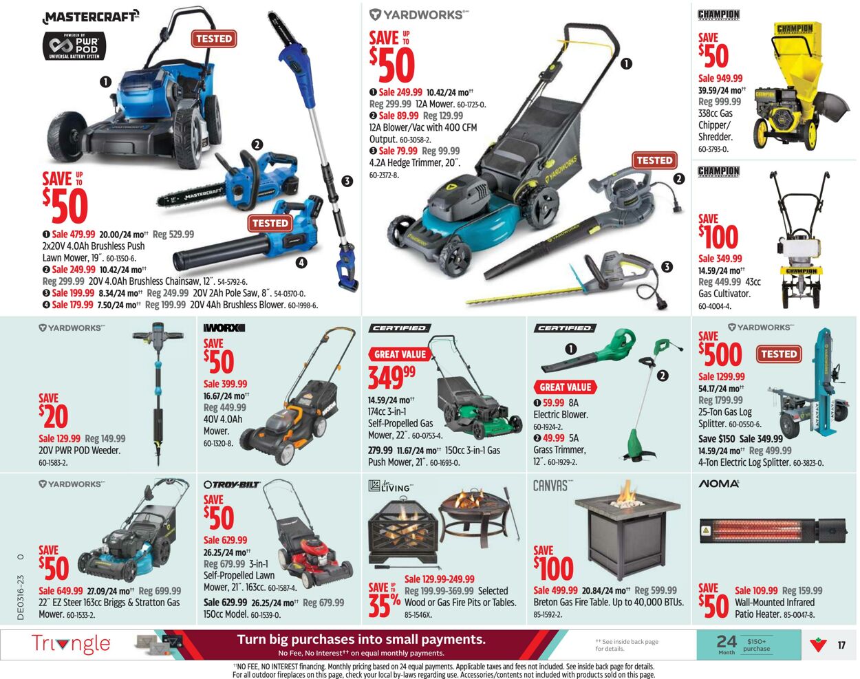 Flyer Canadian Tire 13.04.2023 - 19.04.2023