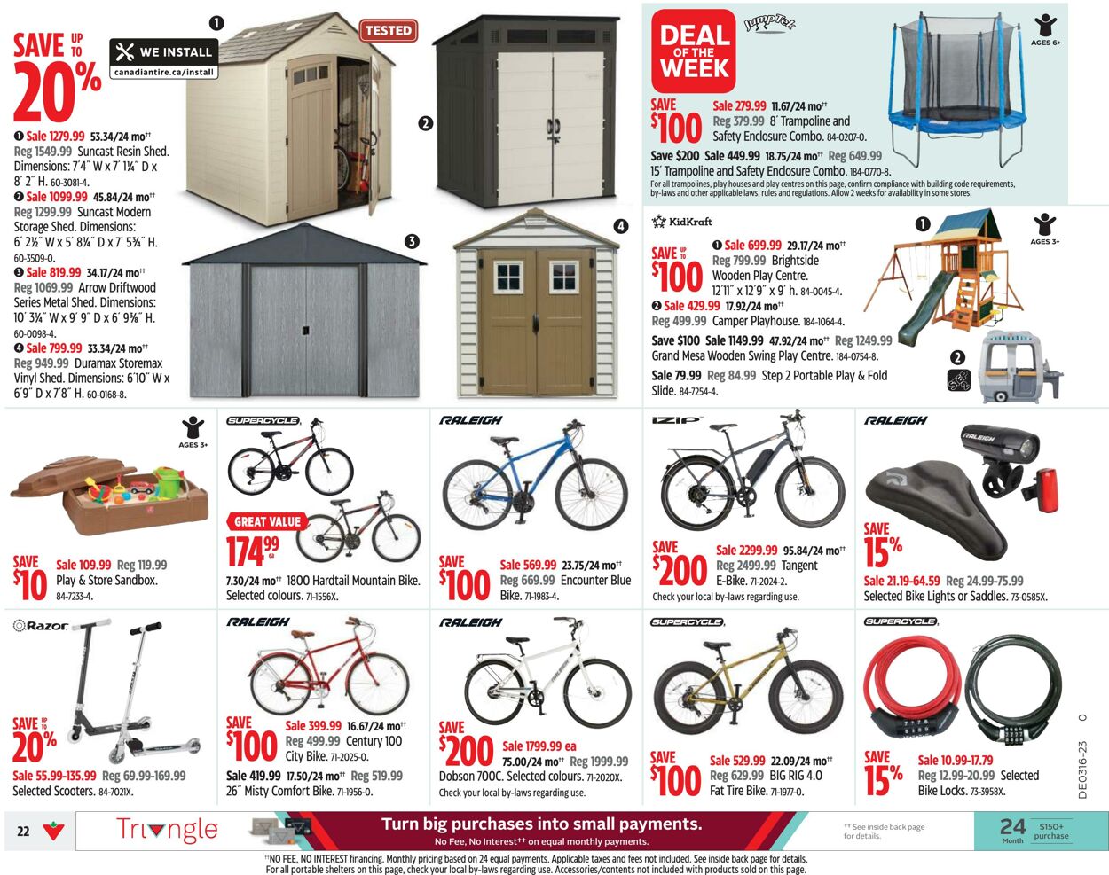 Flyer Canadian Tire 13.04.2023 - 19.04.2023