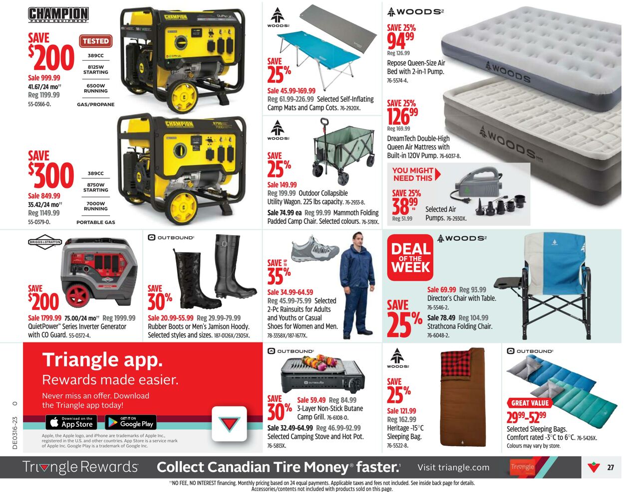 Flyer Canadian Tire 13.04.2023 - 19.04.2023