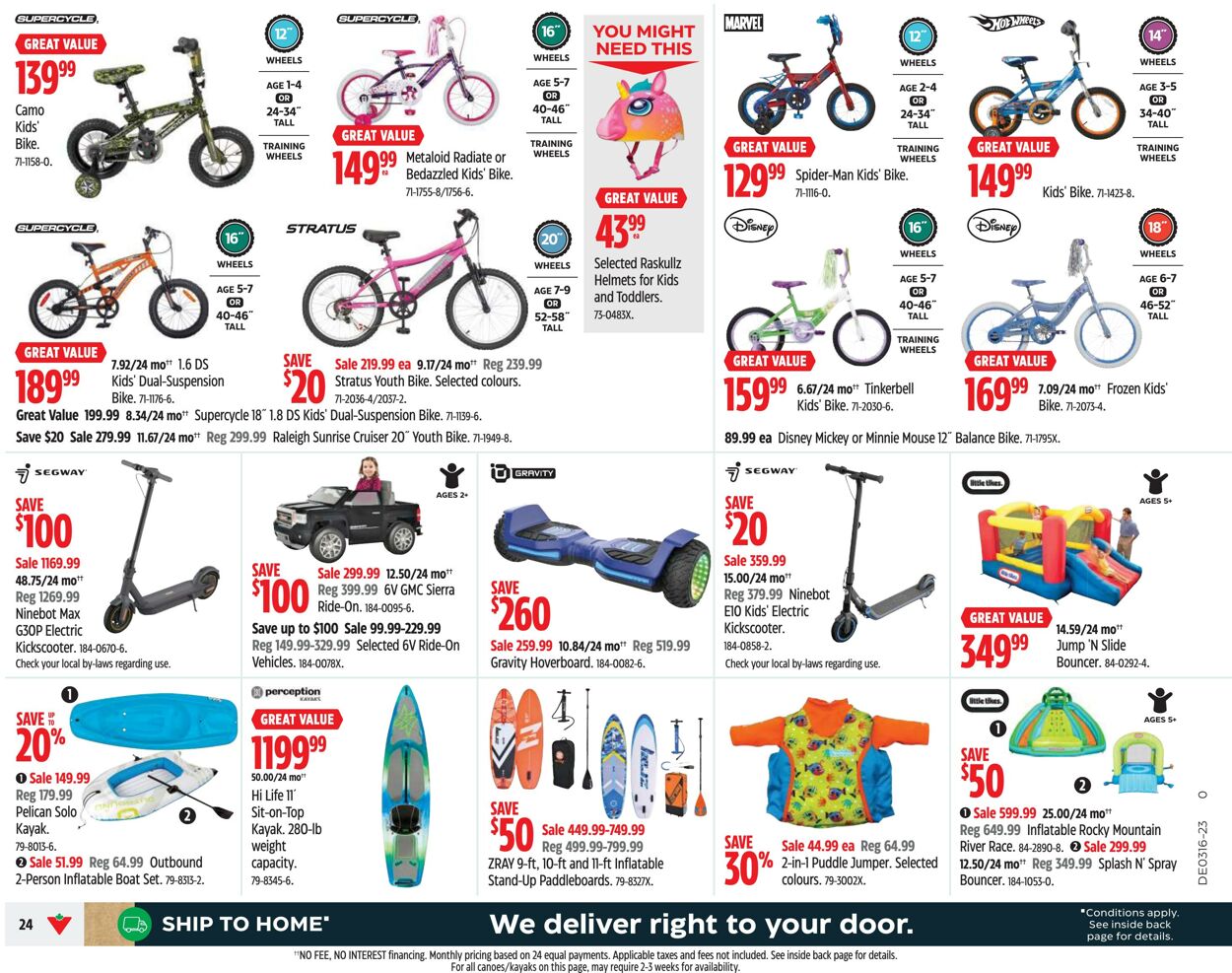 Flyer Canadian Tire 13.04.2023 - 19.04.2023