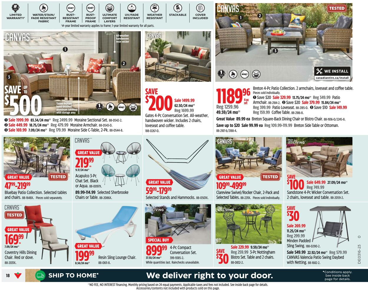 Flyer Canadian Tire 13.04.2023 - 19.04.2023